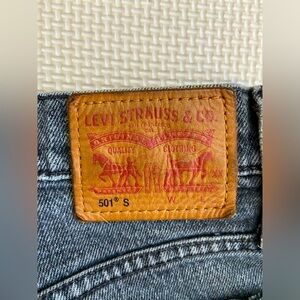 Levi's Black 501 Jeans